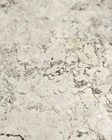 Doric soffbord - Stormy Gray marmor, 80x80 cm - GUBI