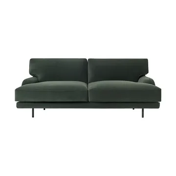 Flaneur soffa 2-sits - Asator 0984-matt svart - GUBI