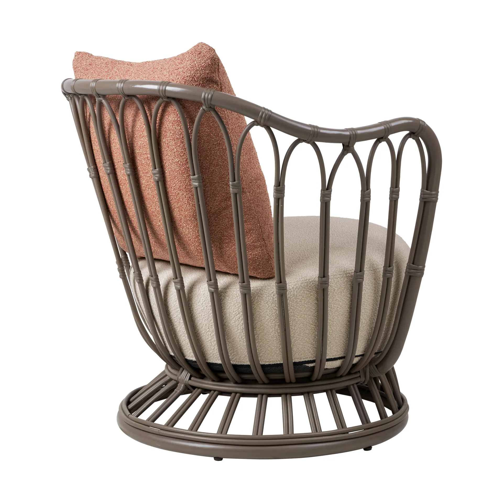 Grace Outdoor fåtölj, Lorkey Limonta 41-44-mushroom gray GUBI