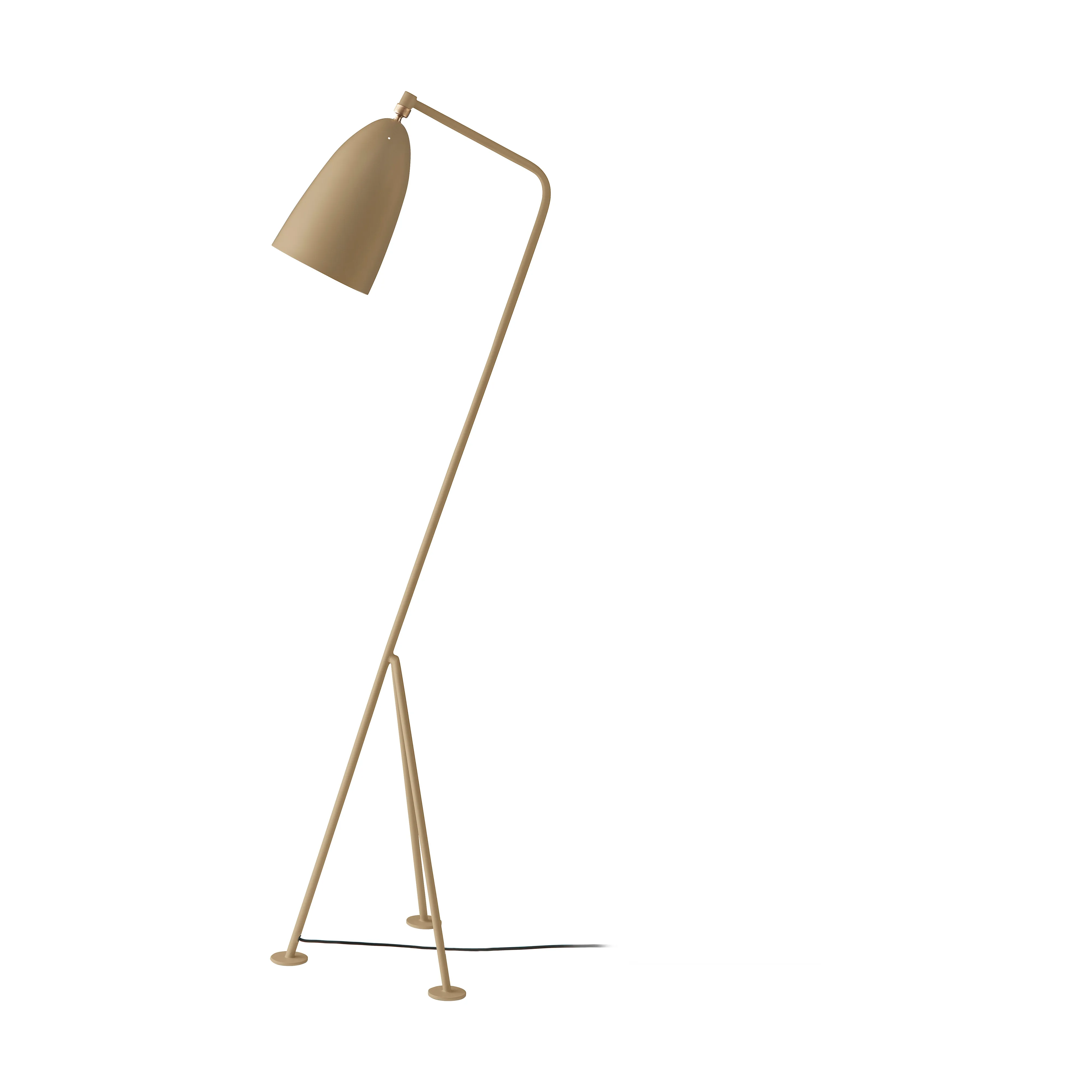 Gräshoppa golvlampa, Olivbrun