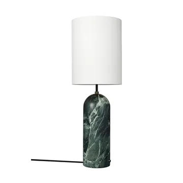 Gravity XL golvlampa - Emerald marble-white - GUBI