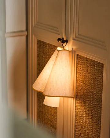 Hornbæk portabel bordslampa - Poppy yellow - GUBI