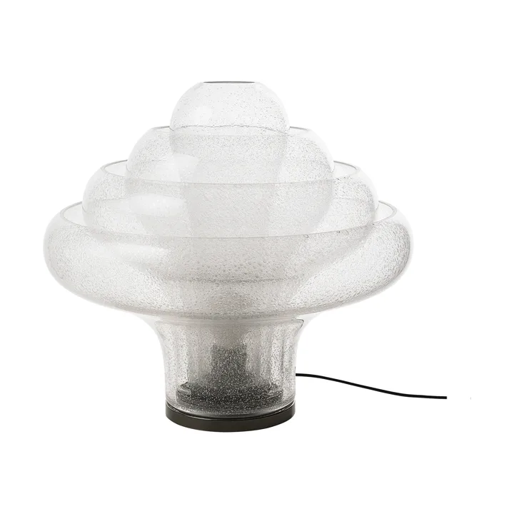 Lotus bordslampa - Bubble-svart krom, 42 cm - GUBI