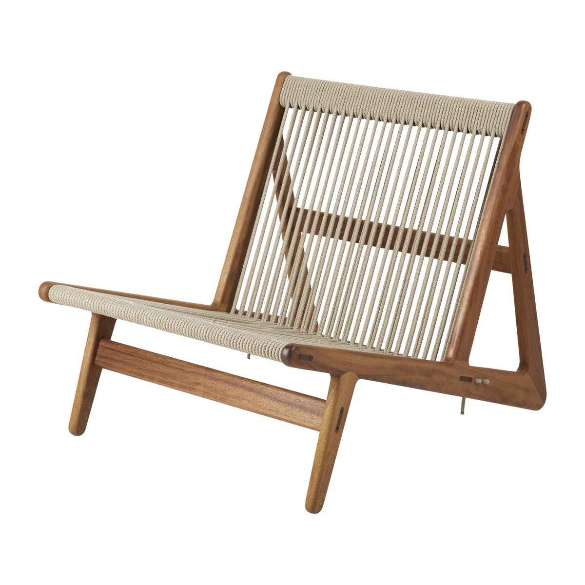 GUBI MR01 Initial Outdoor lounge chair Oljat irokoträ