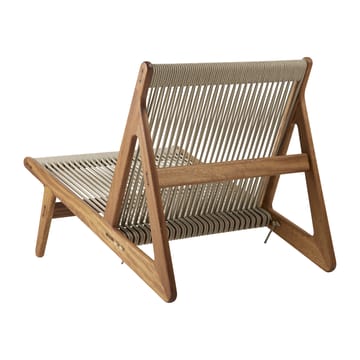 MR01 Initial Outdoor lounge chair - Oljat irokoträ - GUBI