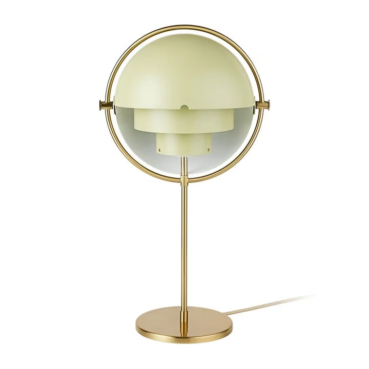 Multi-Lite bordslampa - Brass-desert sage - GUBI