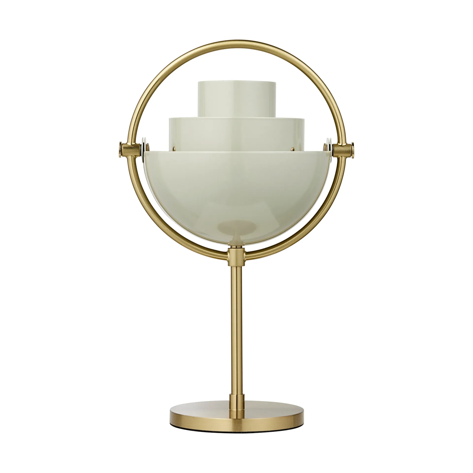 Multi-Lite portabel lampa, Pastel gray-brass GUBI