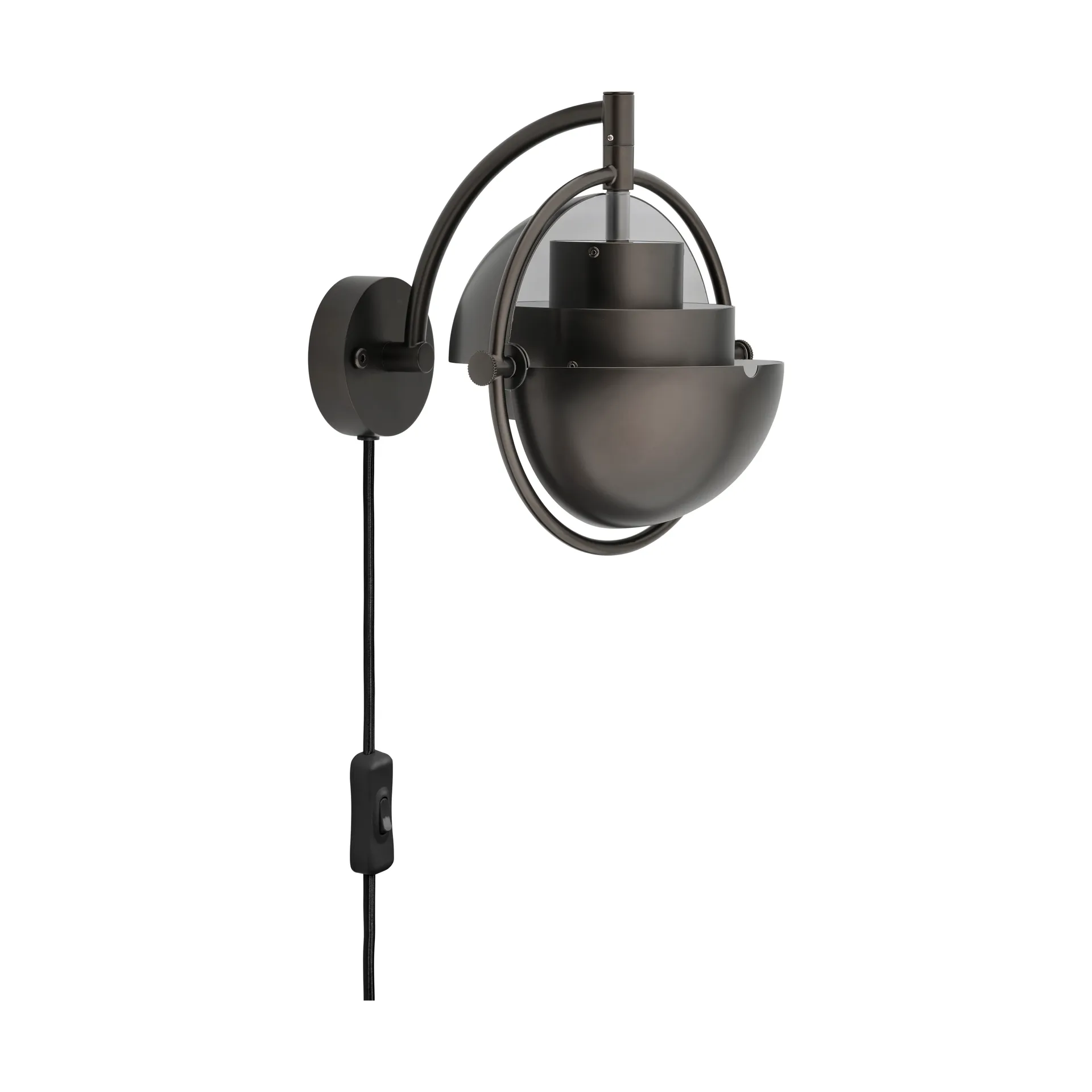 Multi-Lite vägglampa, Svart GUBI