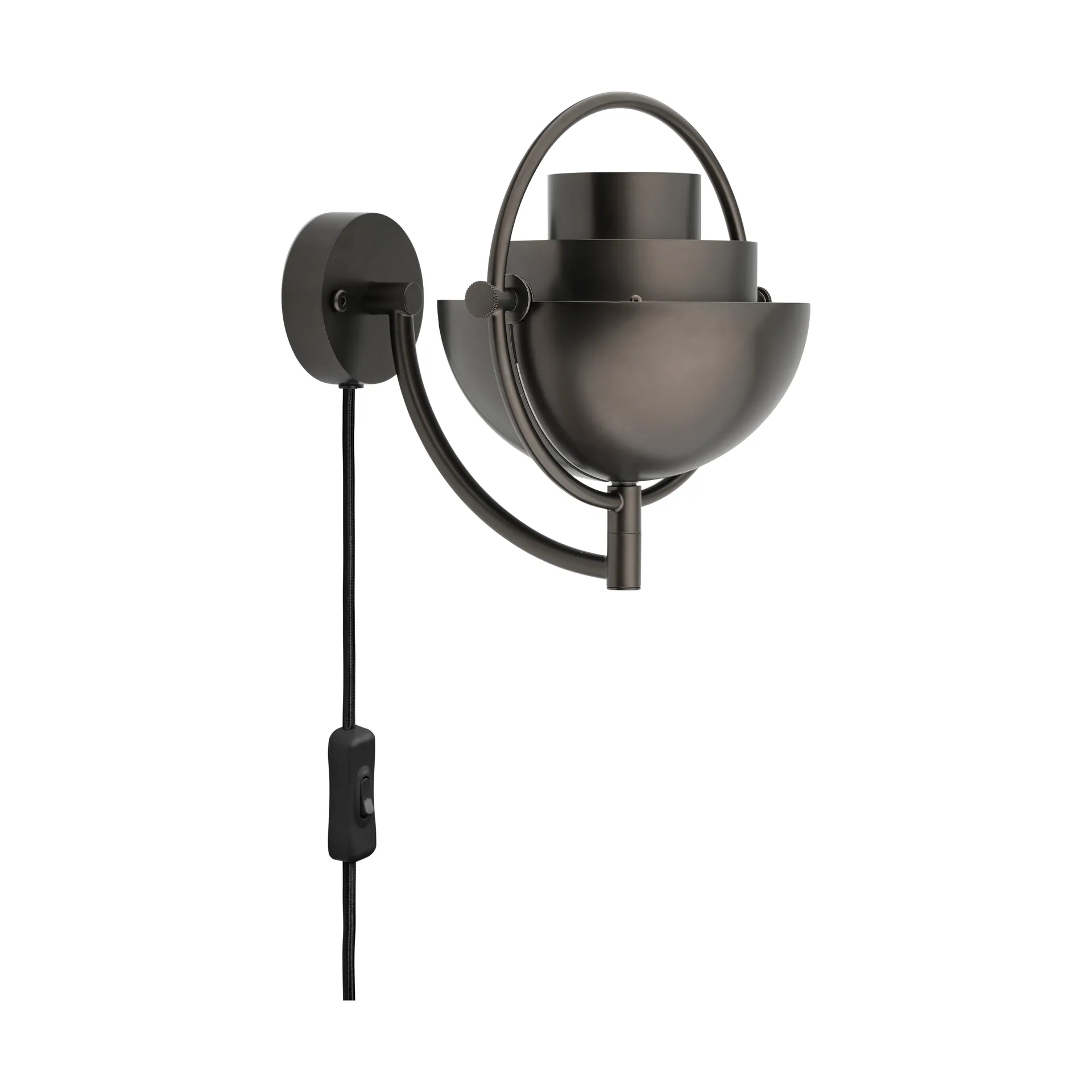 Multi-Lite vägglampa, Svart GUBI