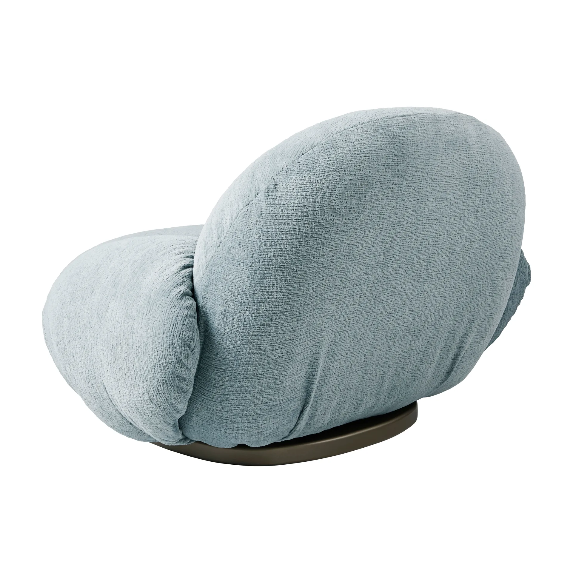 Pacha loungefåtölj med armstöd, Mumble 10-pearl gold GUBI