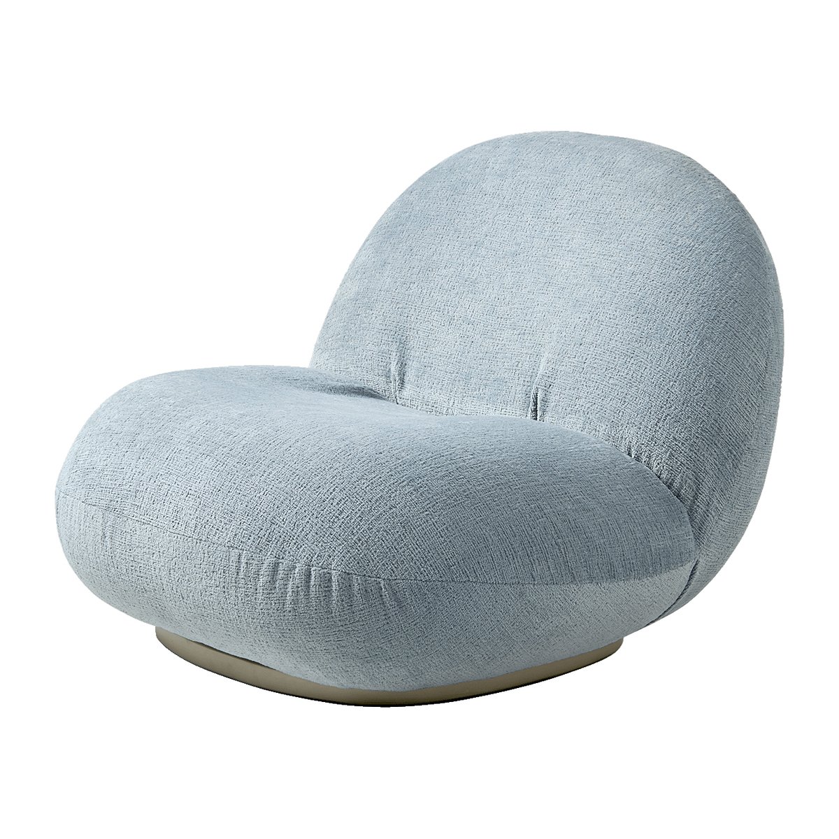GUBI Pacha loungefåtölj Mumble 10-pearl gold | Skandinavisk Design | Fåtöljer & Fotpallar | Beige