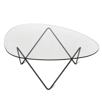 Pedrera soffbord - Svart - GUBI