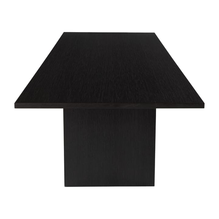 Private matbord 100x320 cm - Brun-svartbetsad ek - GUBI