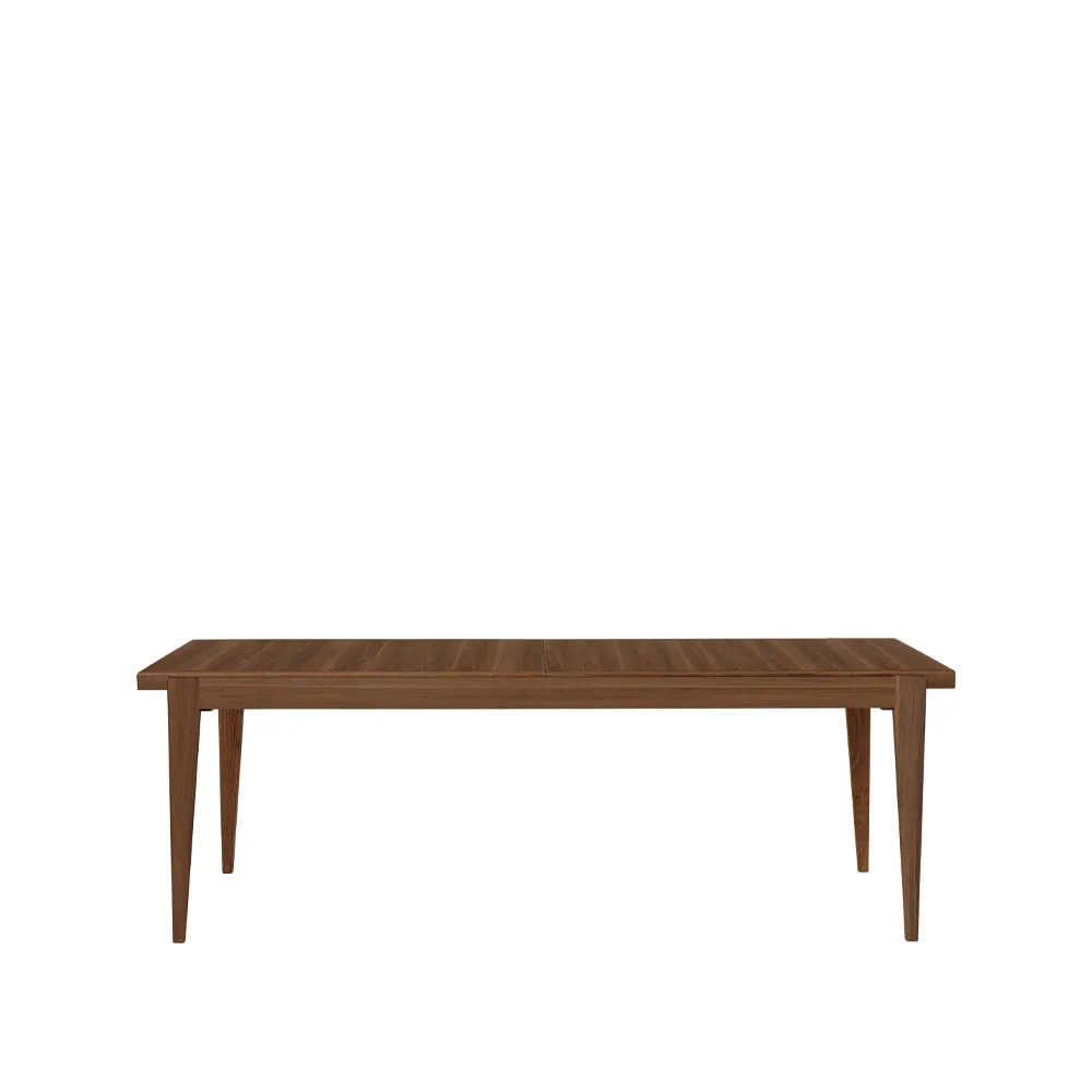 S-table matbord, american walnut, extendable GUBI