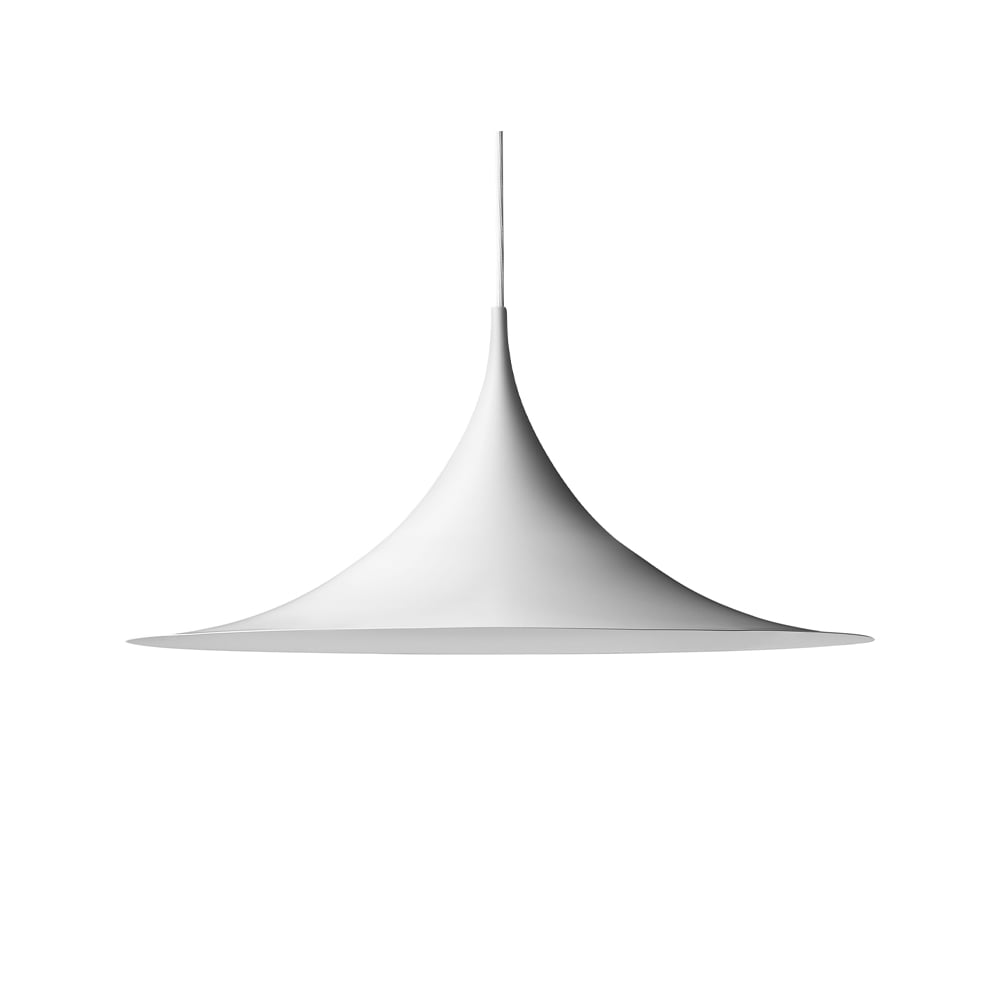 GUBI Semi pendel 90 cm White semi matt | Skandinavisk Design | Taklampor & Pendlar | Vit