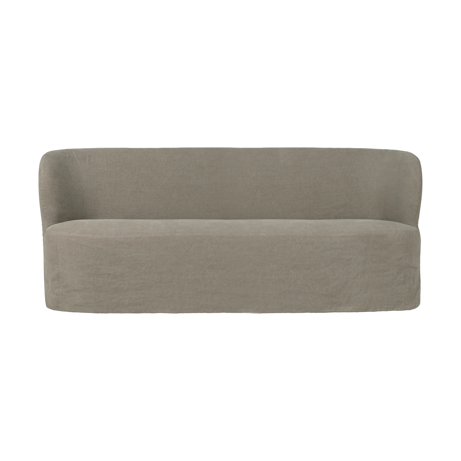 Stay Slipcover soffa, Linen Flax 0024, 190x70 cm, 2,5-sits GUBI Stay Slipcover soffa, Linen Flax 0024, 190x70 cm, 2,5-sits GUBI