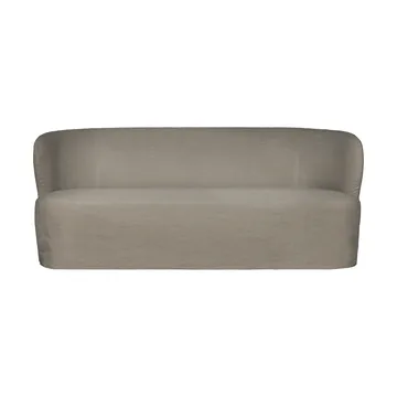 Stay Slipcover soffa - Linen Flax 0024, 190x95 cm, 2,5-sits - GUBI