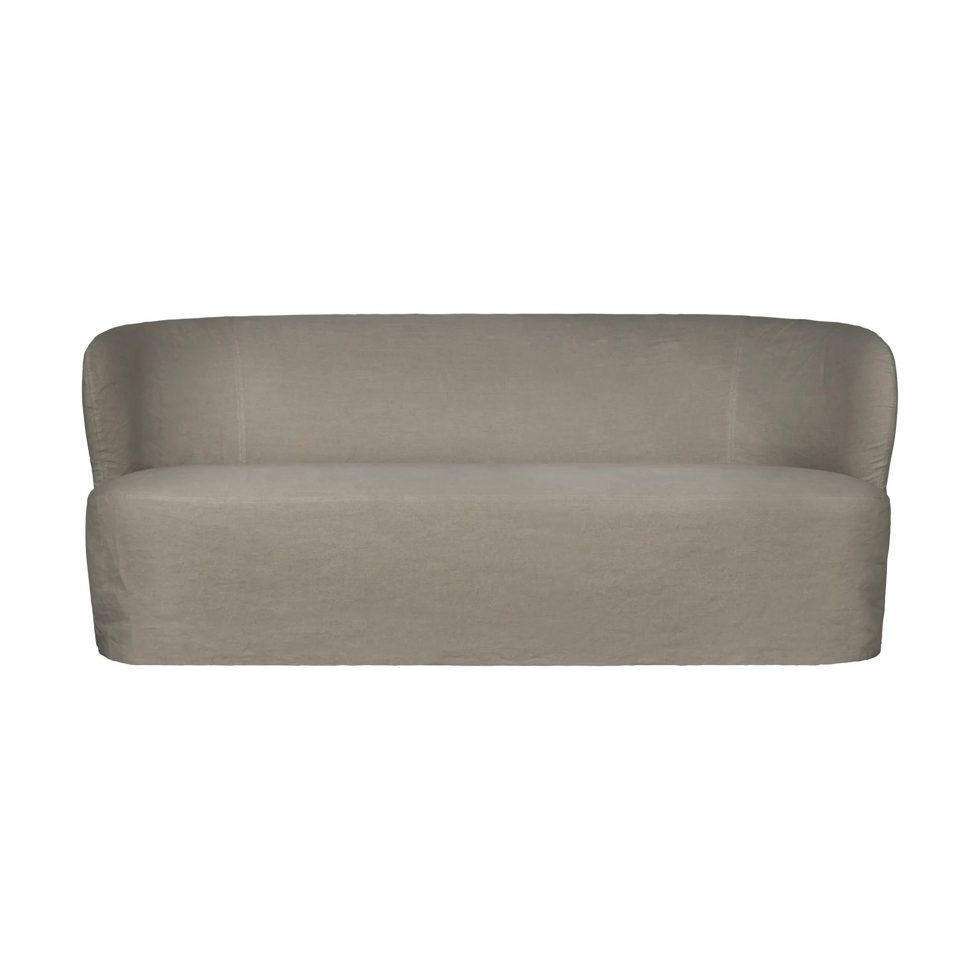 Stay Slipcover soffa, Linen Flax 0024, 190x95 cm, 2,5-sits GUBI Stay Slipcover soffa, Linen Flax 0024, 190x95 cm, 2,5-sits GUBI