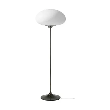 Stemlite golvlampa - Black chrome-opalglas, 110 cm - GUBI