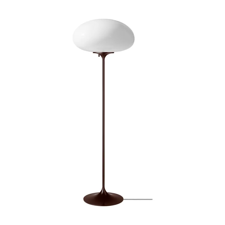 Stemlite golvlampa - Black red-opalglas, 110 cm - GUBI