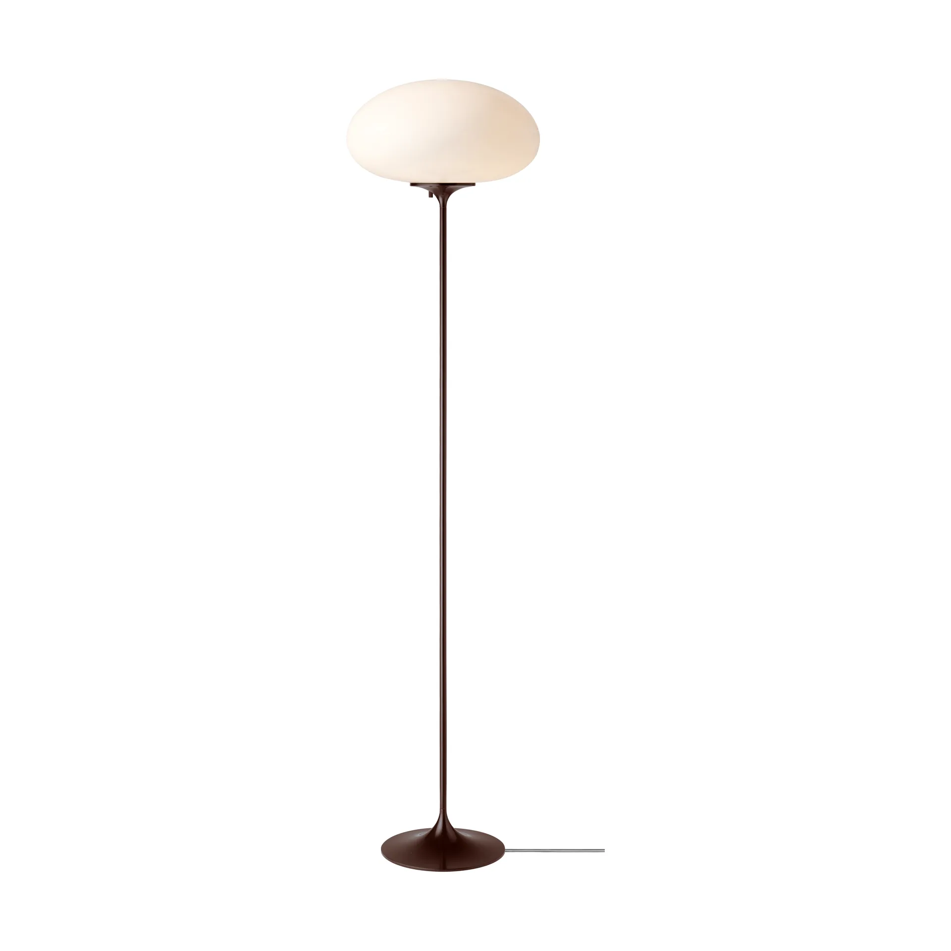 Stemlite golvlampa, Black red-opalglas, 150 cm GUBI