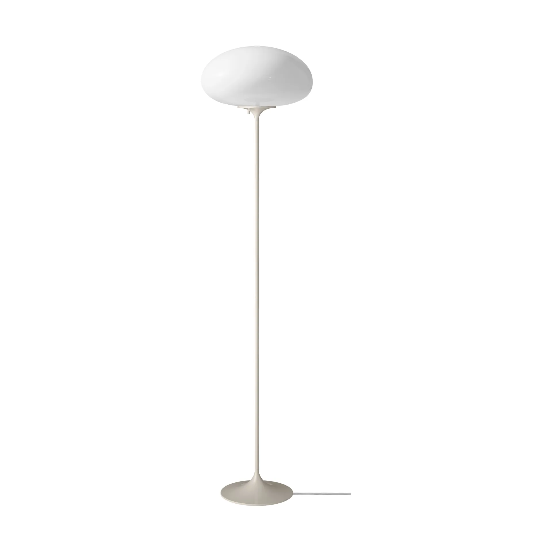 Stemlite golvlampa, Pebble grey-opalglas, 150 cm GUBI