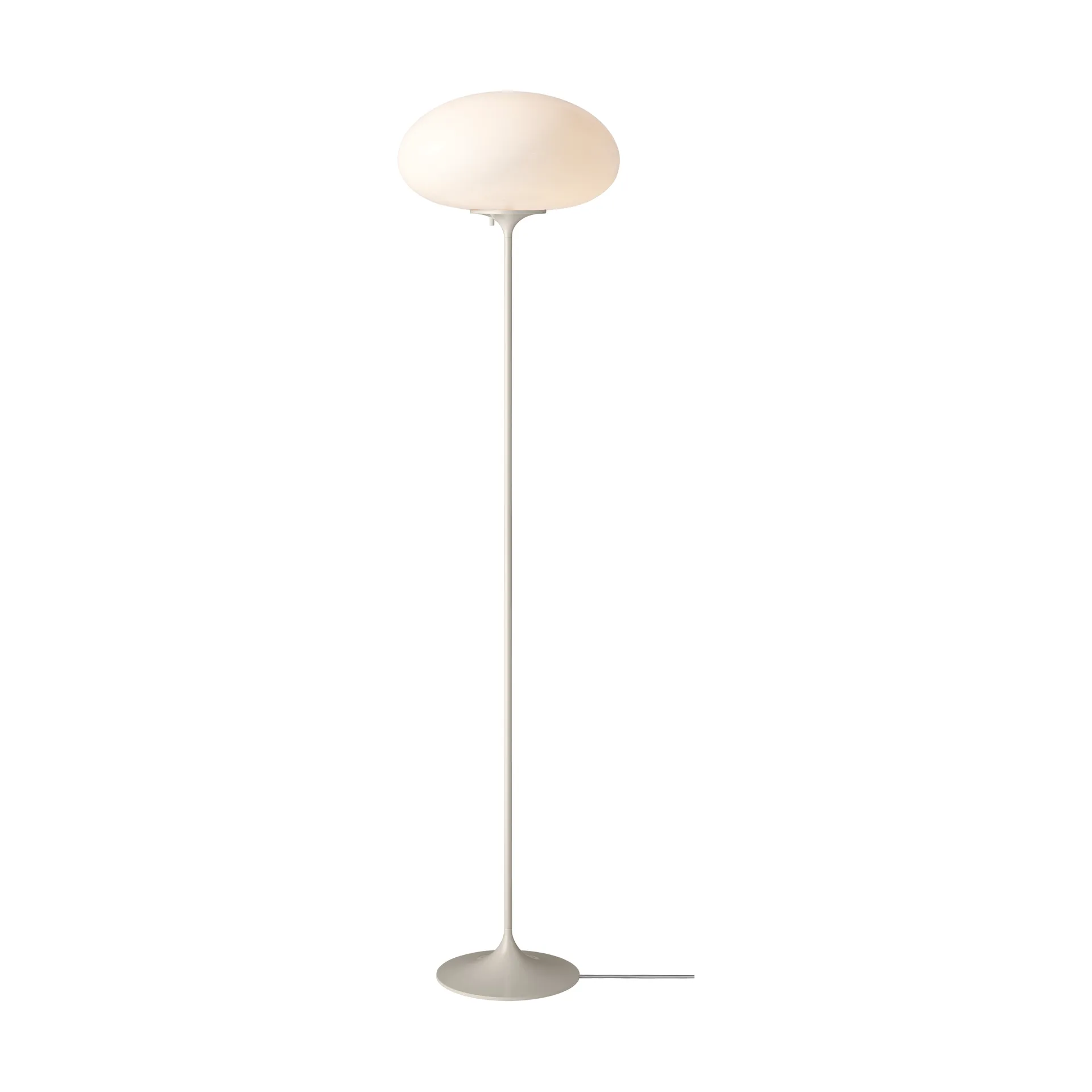 Stemlite golvlampa, Pebble grey-opalglas, 150 cm GUBI