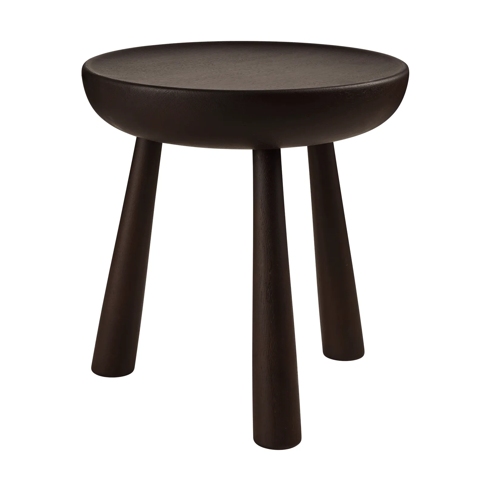 Totto pall, Dark stained laquered sapelli, Ø31x32,6 cm GUBI Totto pall, Dark stained laquered sapelli, Ø31x32,6 cm GUBI