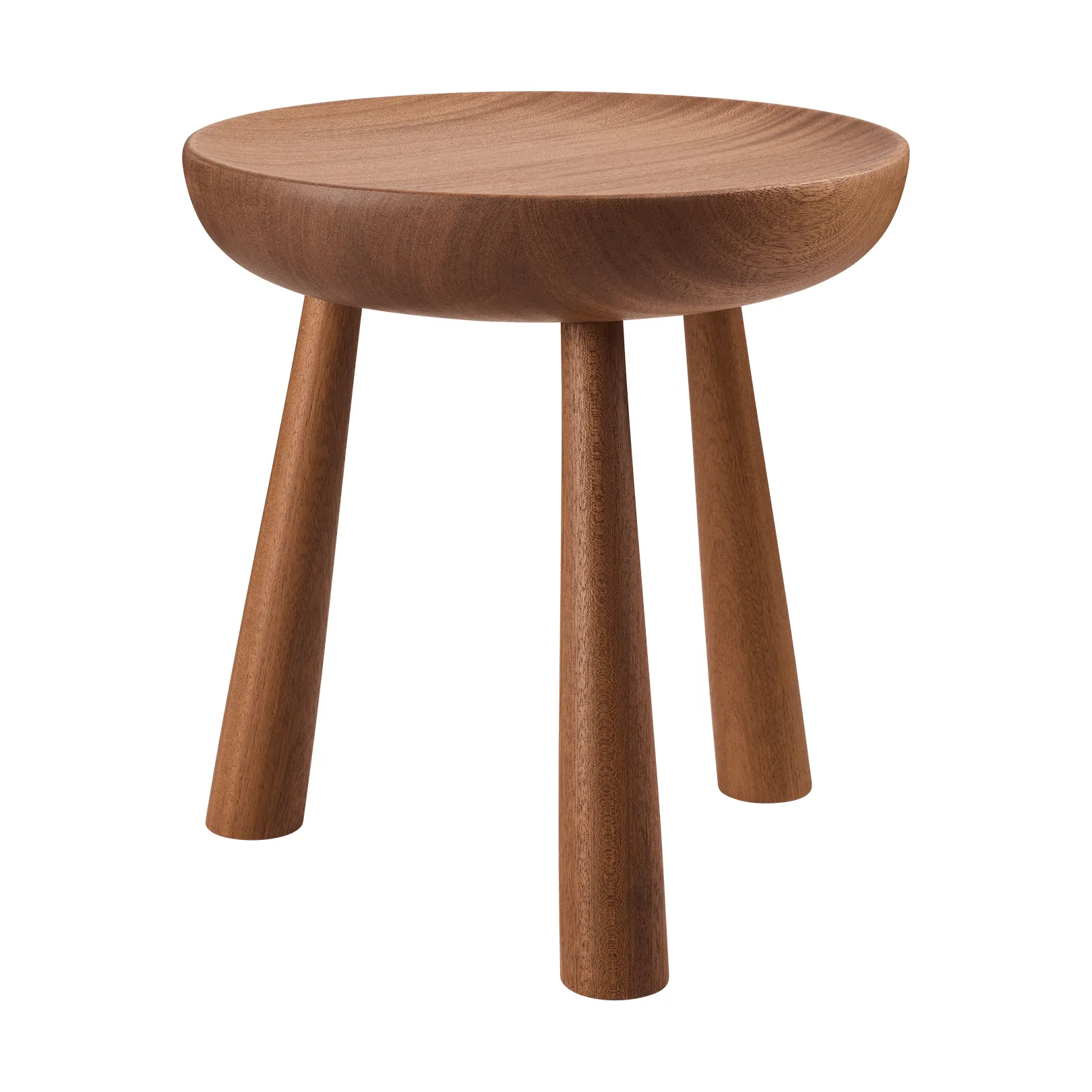 Totto pall, Lacquered sapelli, Ø31x32,6 cm GUBI Totto pall, Lacquered sapelli, Ø31x32,6 cm GUBI