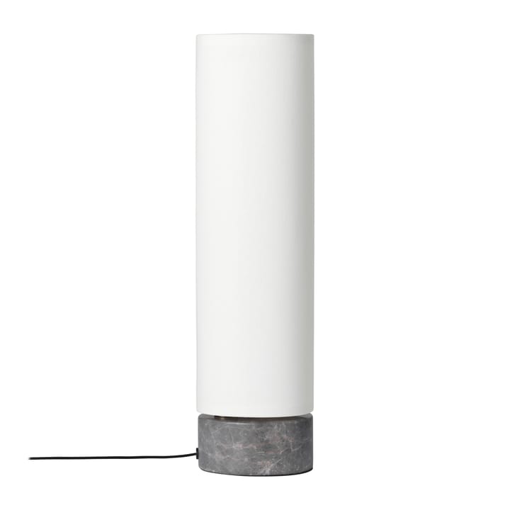 Unbound bordslampa - Vit-grå marmor - GUBI