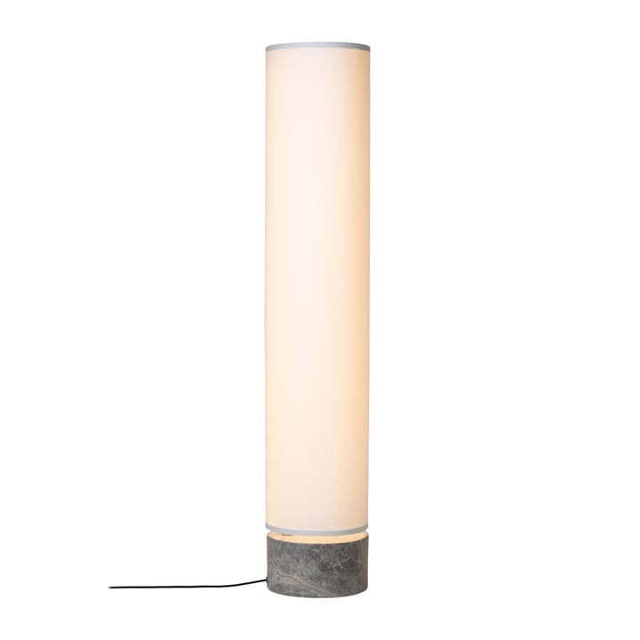 Unbound golvlampa 120 cm - Vit-grå marmor - GUBI