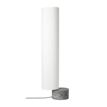 Unbound golvlampa 120 cm - Vit-grå marmor - GUBI