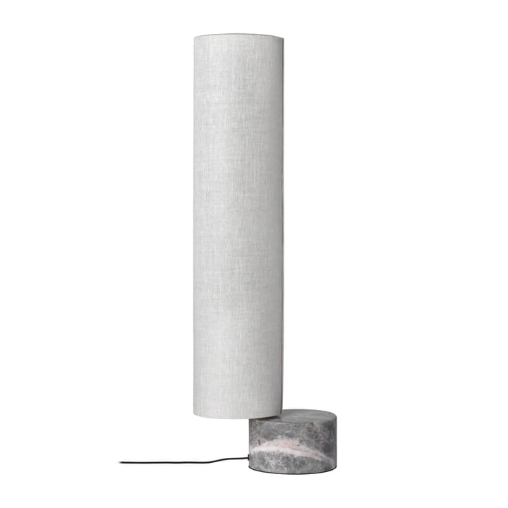 Unbound golvlampa 80 cm - Kanvas-grå marmor - GUBI