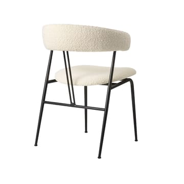 Violin dining chair - Karakorum 001 ivory-black matt - GUBI