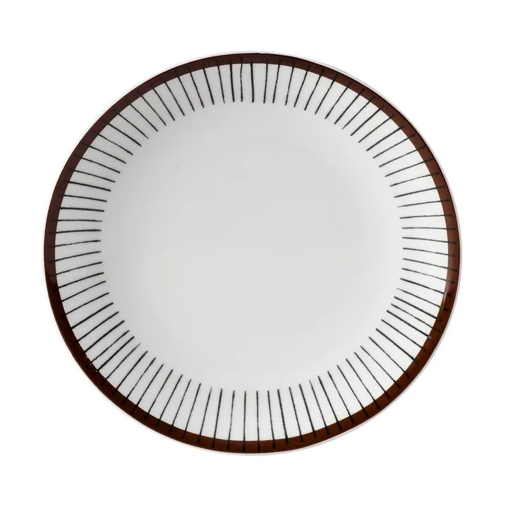 Ribb tallrik - Ø 18 cm - Gustafsbergs Porslinsfabrik
