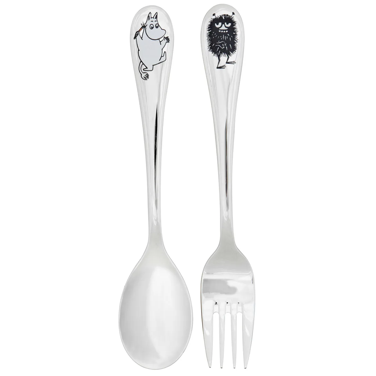 Hackman Mumin bestick barnset 2-pack Mumintrollet & Stinky