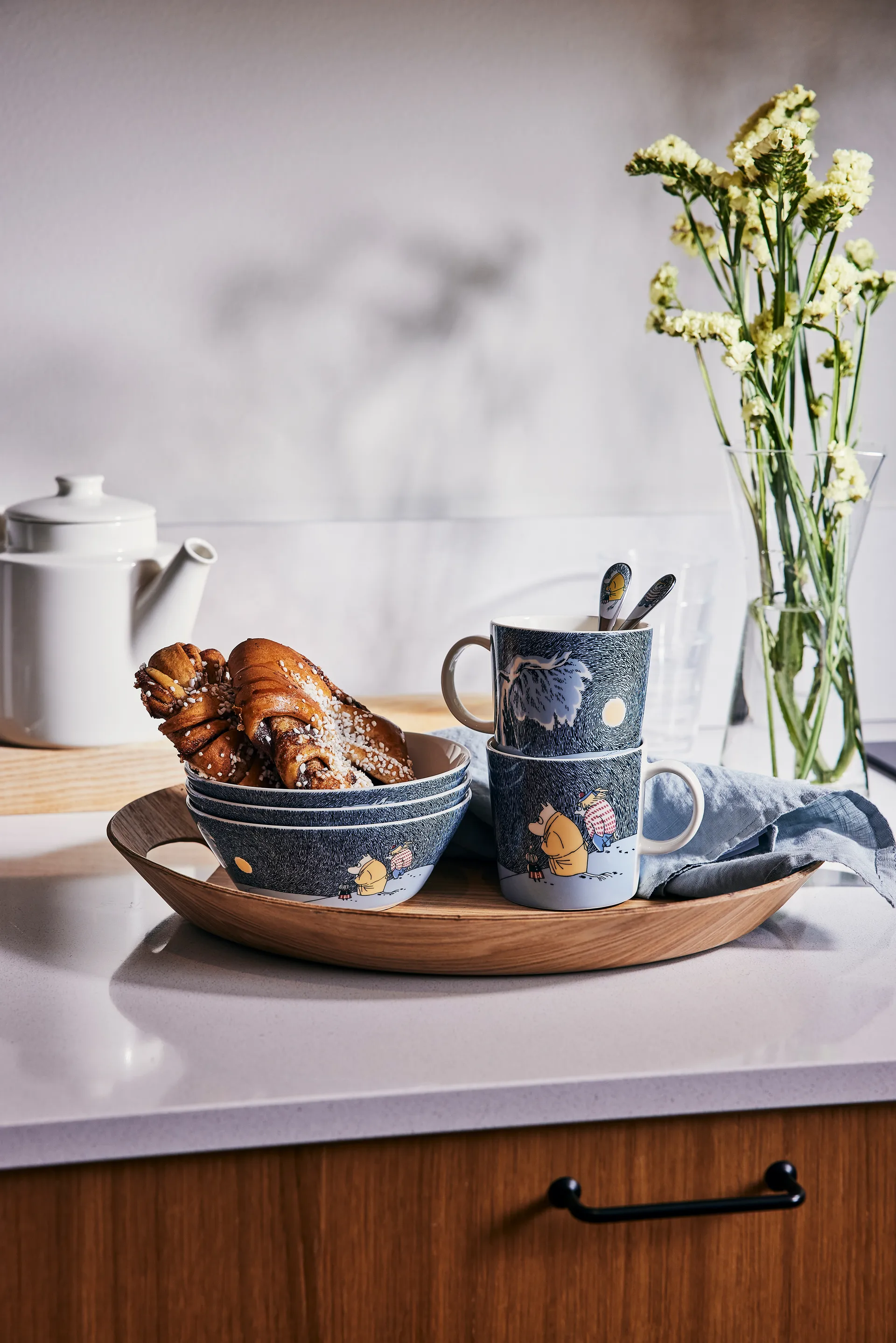 Mumintrollet & Lilla My kaffesked 2021, 13 cm Hackman