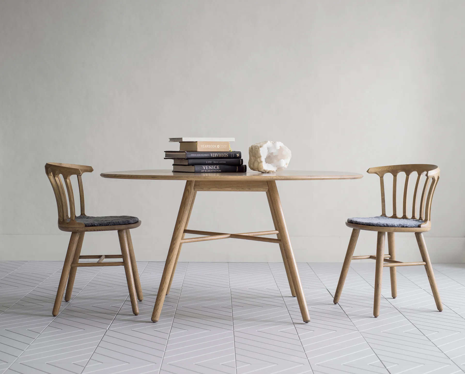 San Marco bord Ø140 cm, Ek oljad Hans K