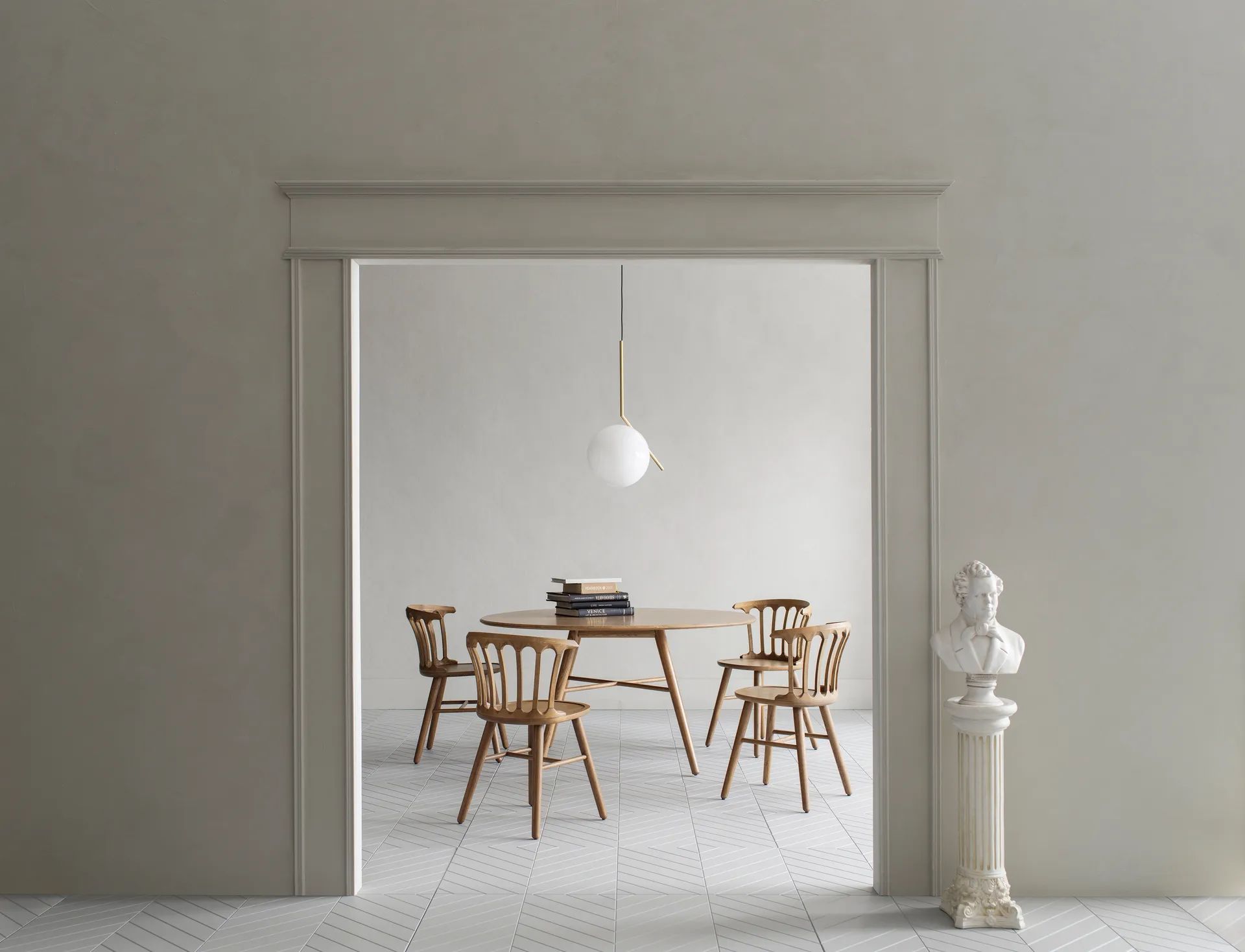 San Marco bord Ø140 cm, Ek oljad Hans K