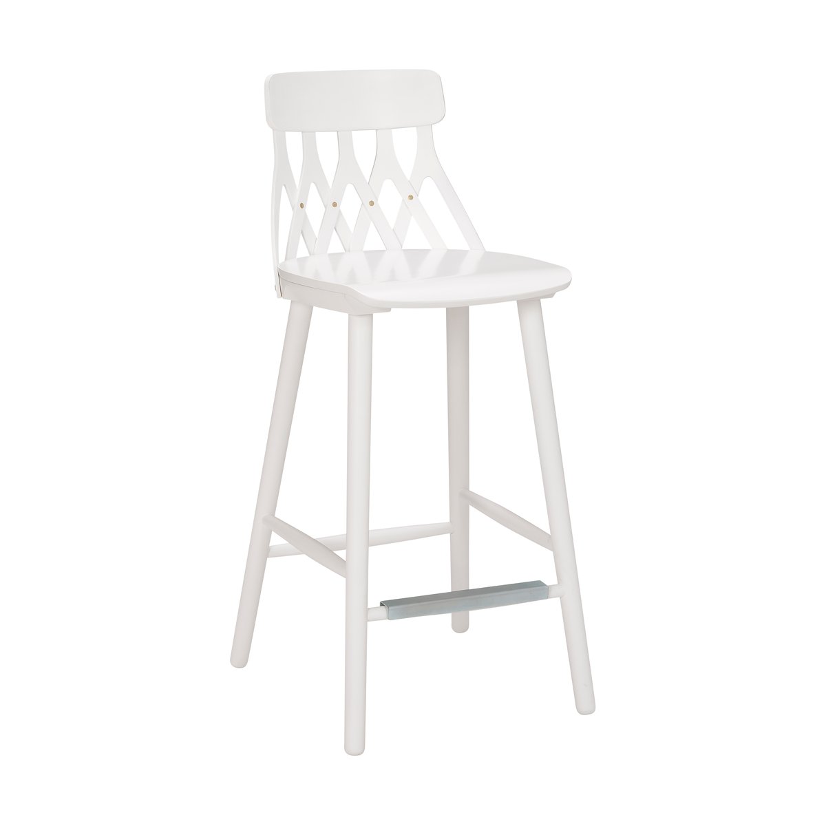 Hans K Y5 barstol 63 cm Vit björk | Skandinavisk Design | Barstolar | Vit