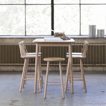 ZigZag barpall 63 cm - ask, blond - Hans K