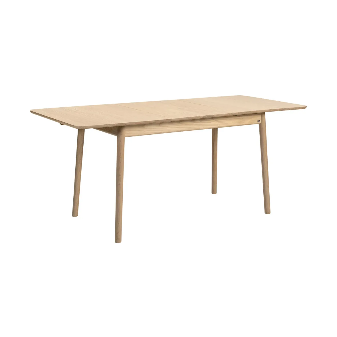 ZigZag bord butterfly 127x75 cm, Ask blond bets-ilägg 53 cm Hans K