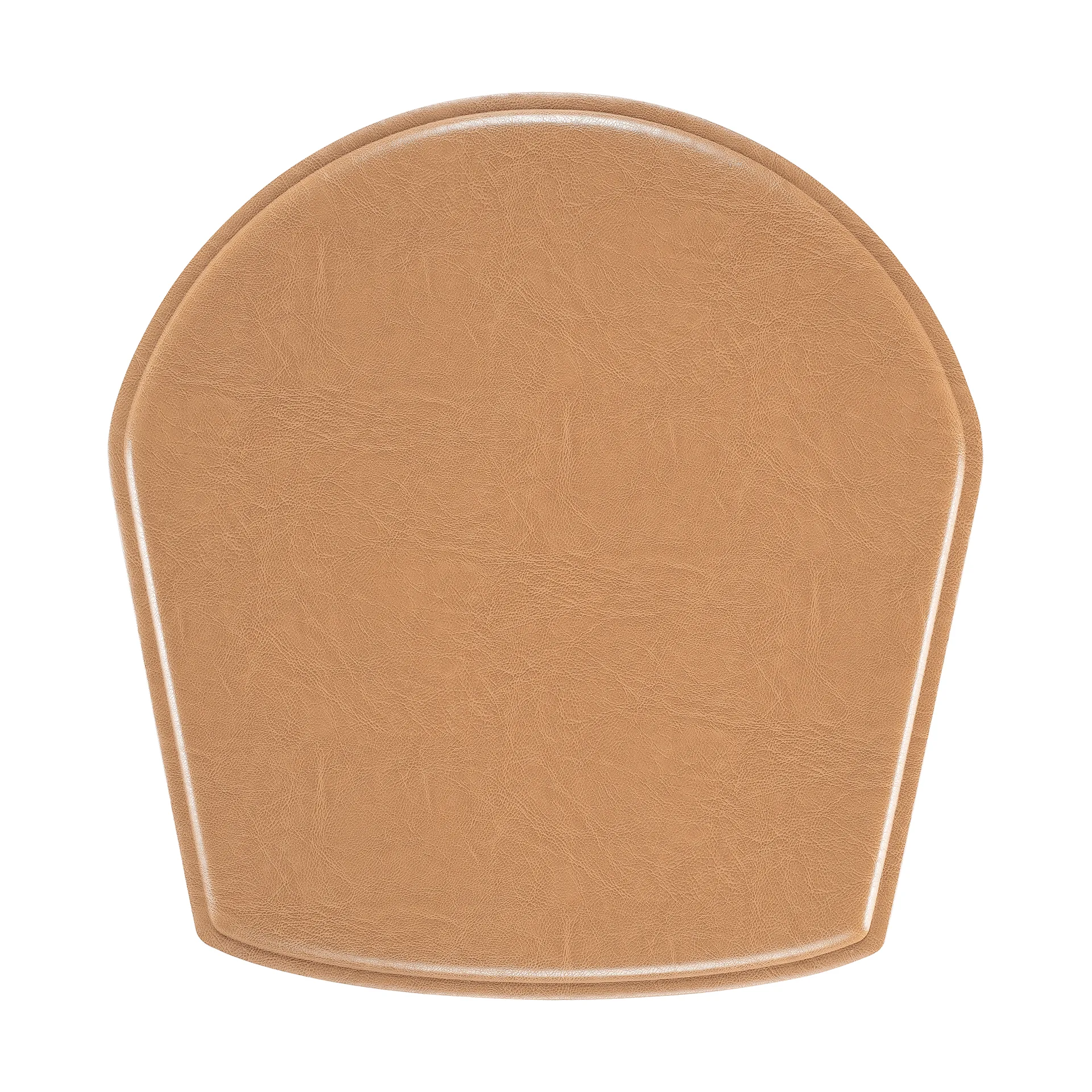 ZigZag dyna karm stol/barstol, Bonded läder camel Hans K