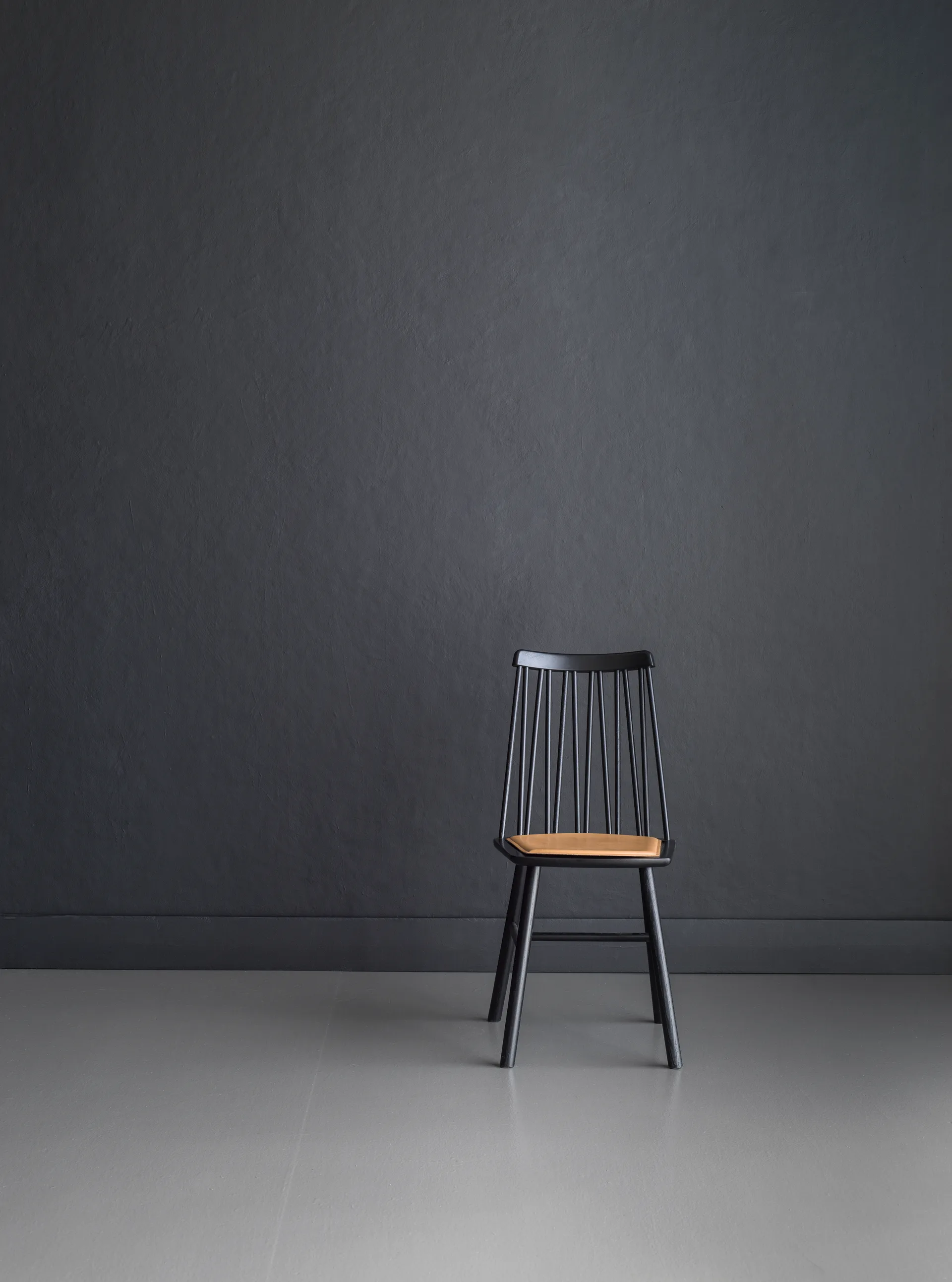 ZigZag dyna stol, Bonded läder camel Hans K