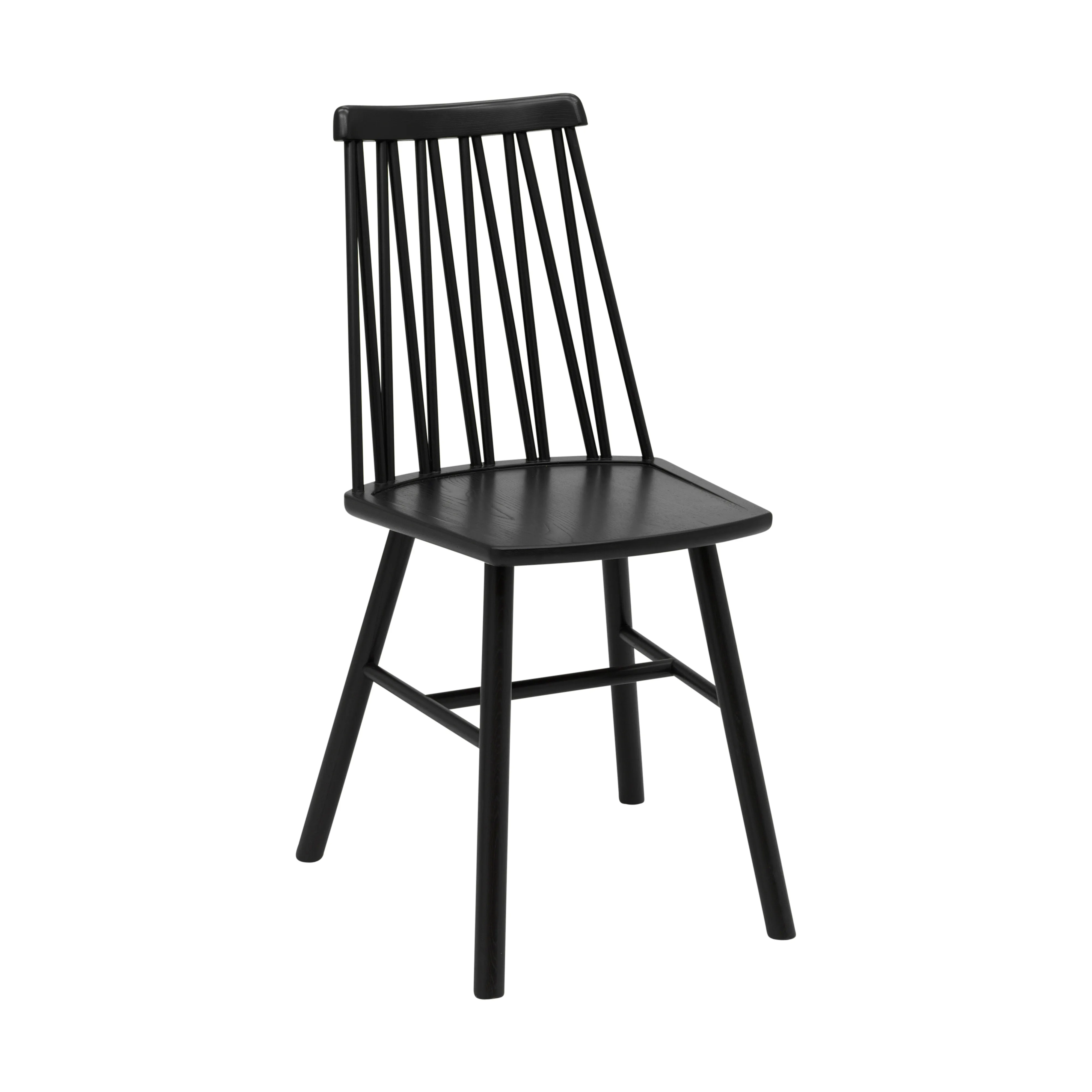 ZigZag stol, Ask svart bets