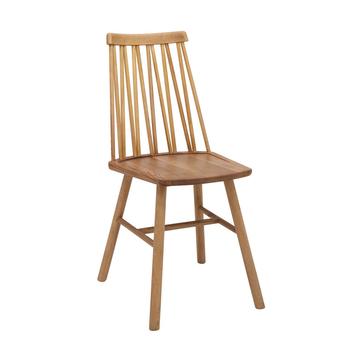 Hans K ZigZag stol Ek obehandlad | Skandinavisk Design | Stolar | Brun
