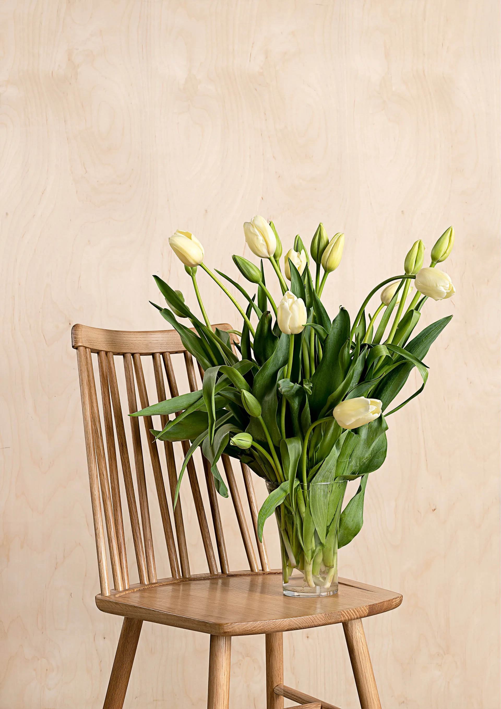 ZigZag stol, Ek obehandlad Hans K