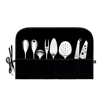 Hardanger besticklinda för serveringsbestick - Svart - Hardanger Bestikk