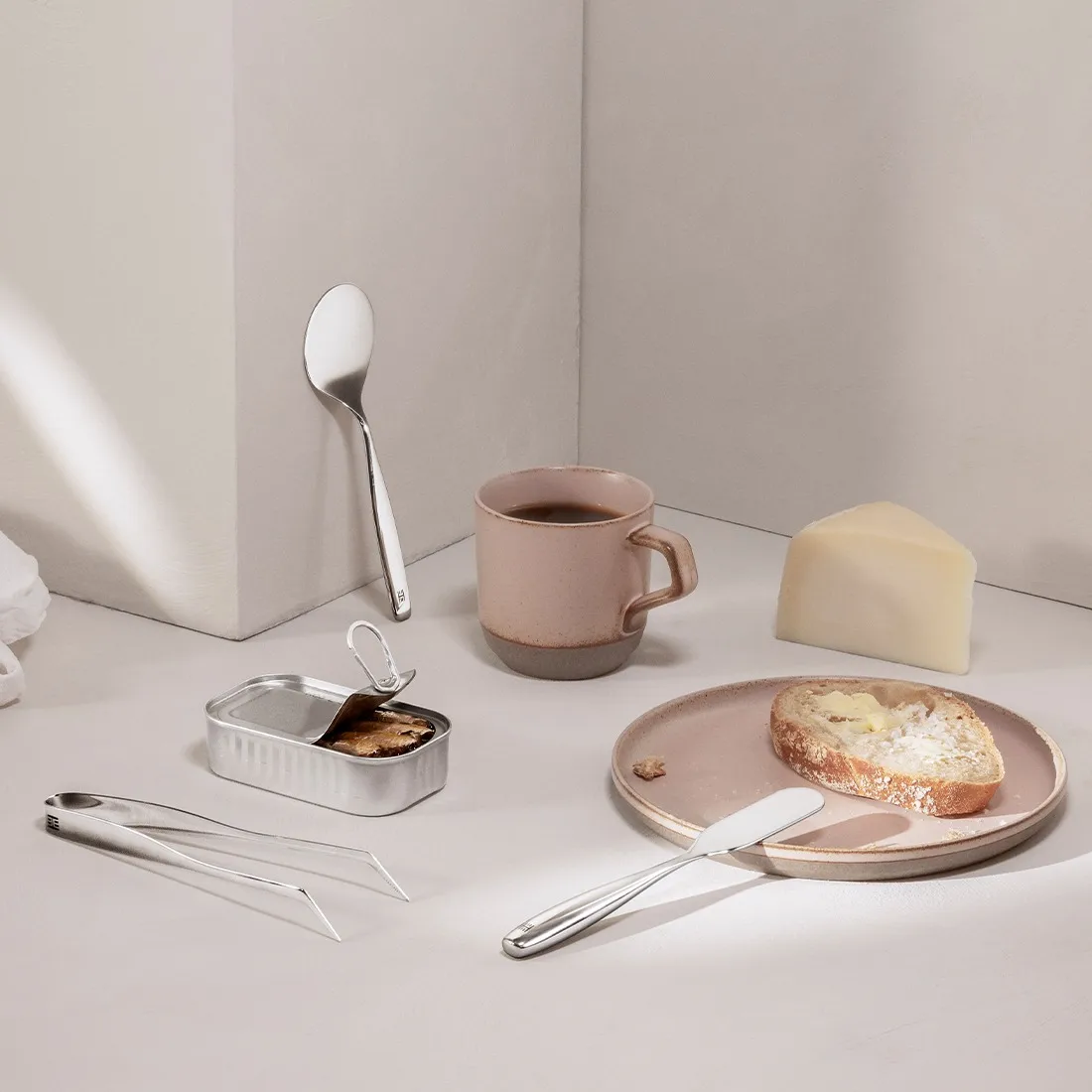 Hardanger bufféset bestick 5 delar, Rostfritt stål Hardanger Bestikk