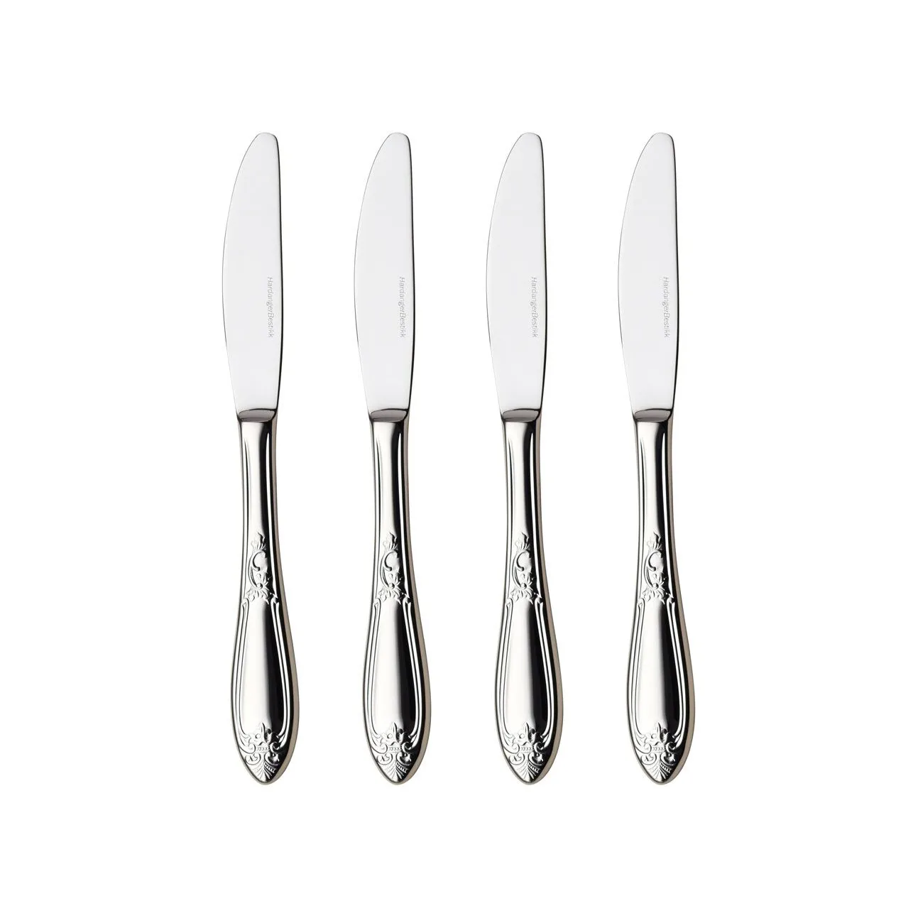 Nina bestick 4-pack, matkniv Hardanger Bestikk
